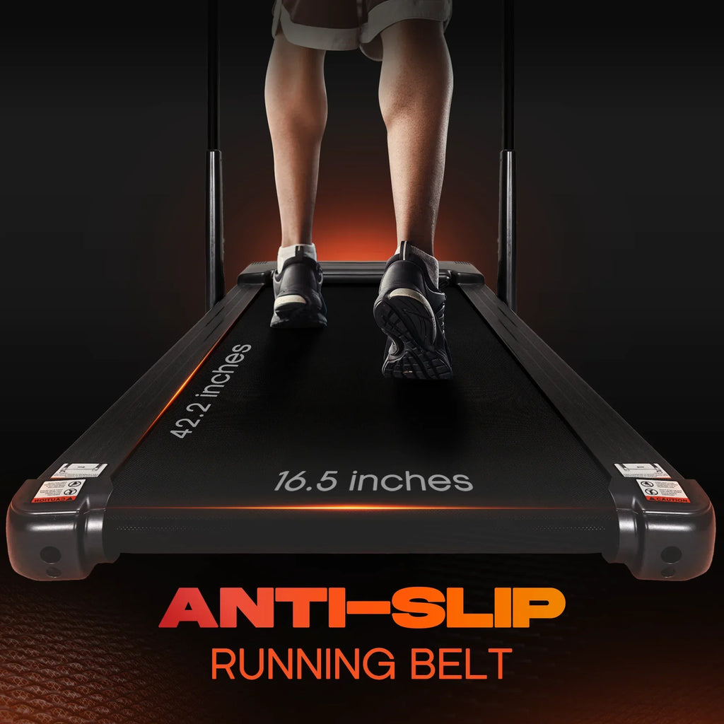 MaxKare 2-in-1 Folding Under Desk Treadmill, 2.5HP, 7.5MPH, 265 lbs Capacity