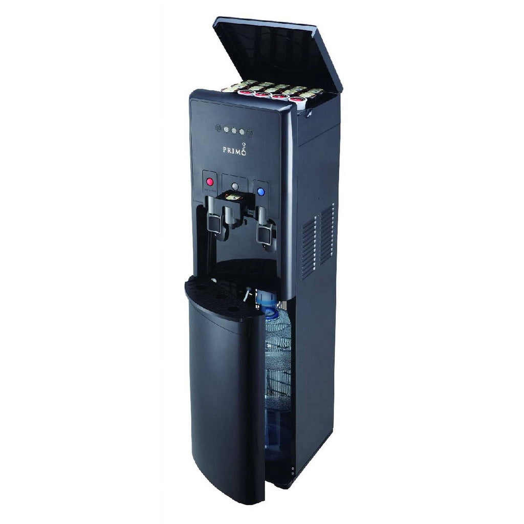 Primo hTRiO Bottom Loading Water Dispenser With Single Serve Brewing - 20 K-Cup Pod Storage