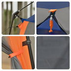 CAMPROS Screen House Canopy Tent, Blue, 12' x 10', 90in Center Height