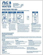 P&G Purifier of Water Portable Water Purifier Packets, Box of 240 Packets - P&GPW240