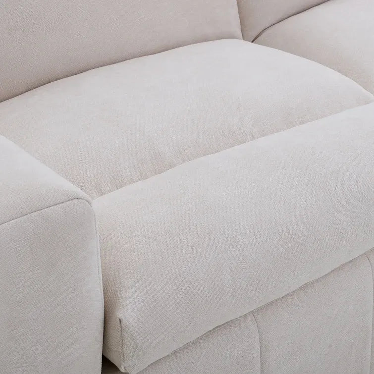 134in Wide Reversible Modular Sectional With Ottoman