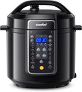 COMFEE 16-in-1 Electric Pressure Cooker, 8 Quarts, Black