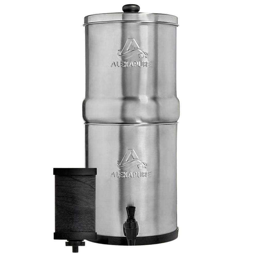 Alexapure Pro Gravity Water Filtration System, 2 1/4 Gallons - Pro