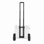 RovR RollR 45-Qt Wheeled Cooler With Handle And Collapsible LandR Bin - Powder - 45PROLLRWB