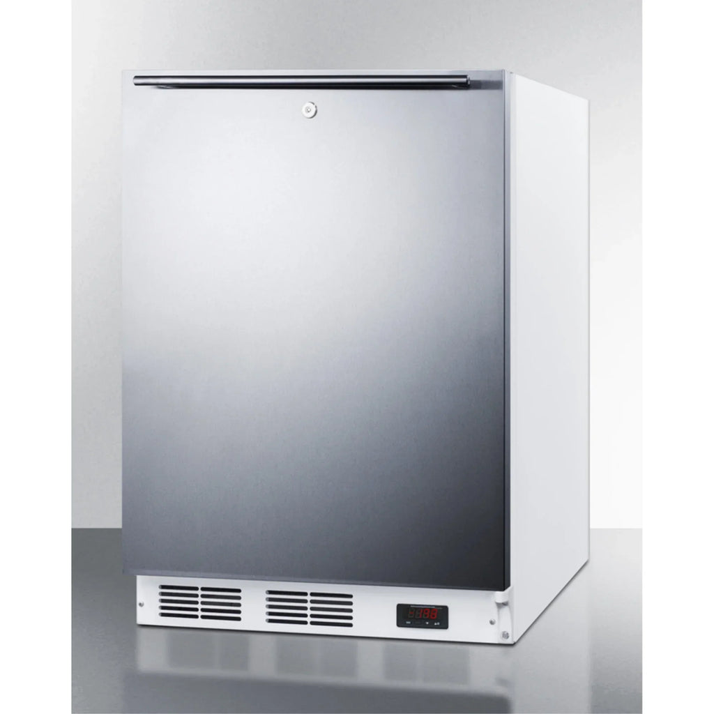 Commercial Built-In Medical All-Freezer, -25 C Capable, 32 Inch Height, Stainless Steel Door
