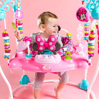 Bright Starts Disney Baby Minnie Mouse PeekABoo Activity Jumper Bouncer With Lights & Music - 10299