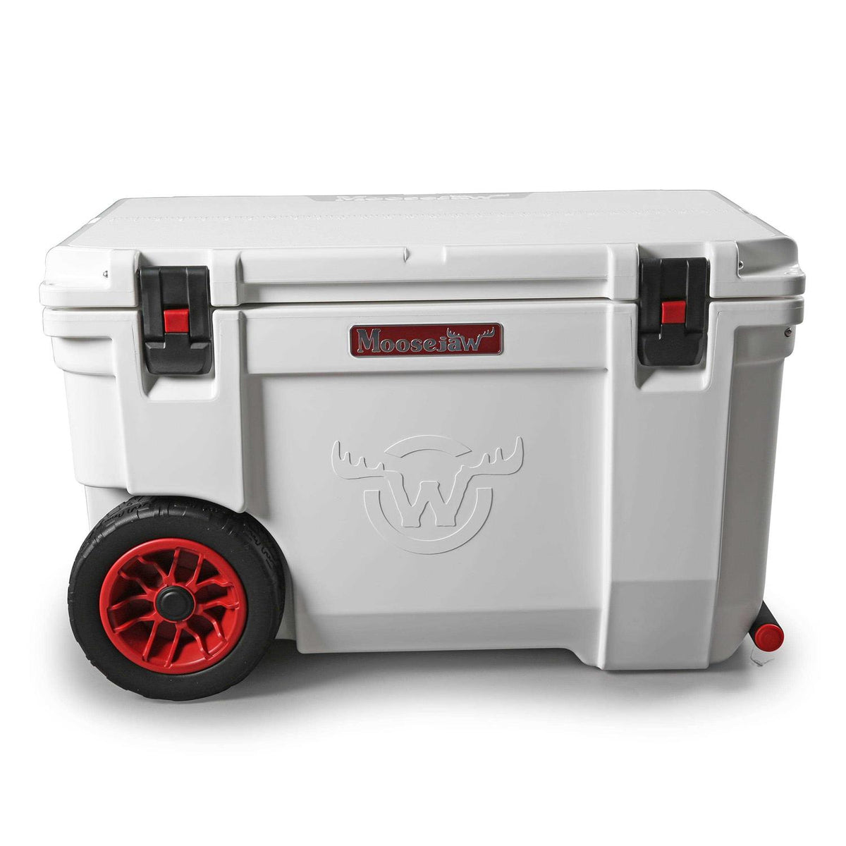 Moosejaw Rolling Hard Cooler 55 Quart Snow - Ice Fort