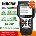 INNOVA OBD2 Automotive Diagnostic Scanner With SRS, Engine And ABS Code Reader - 6100P