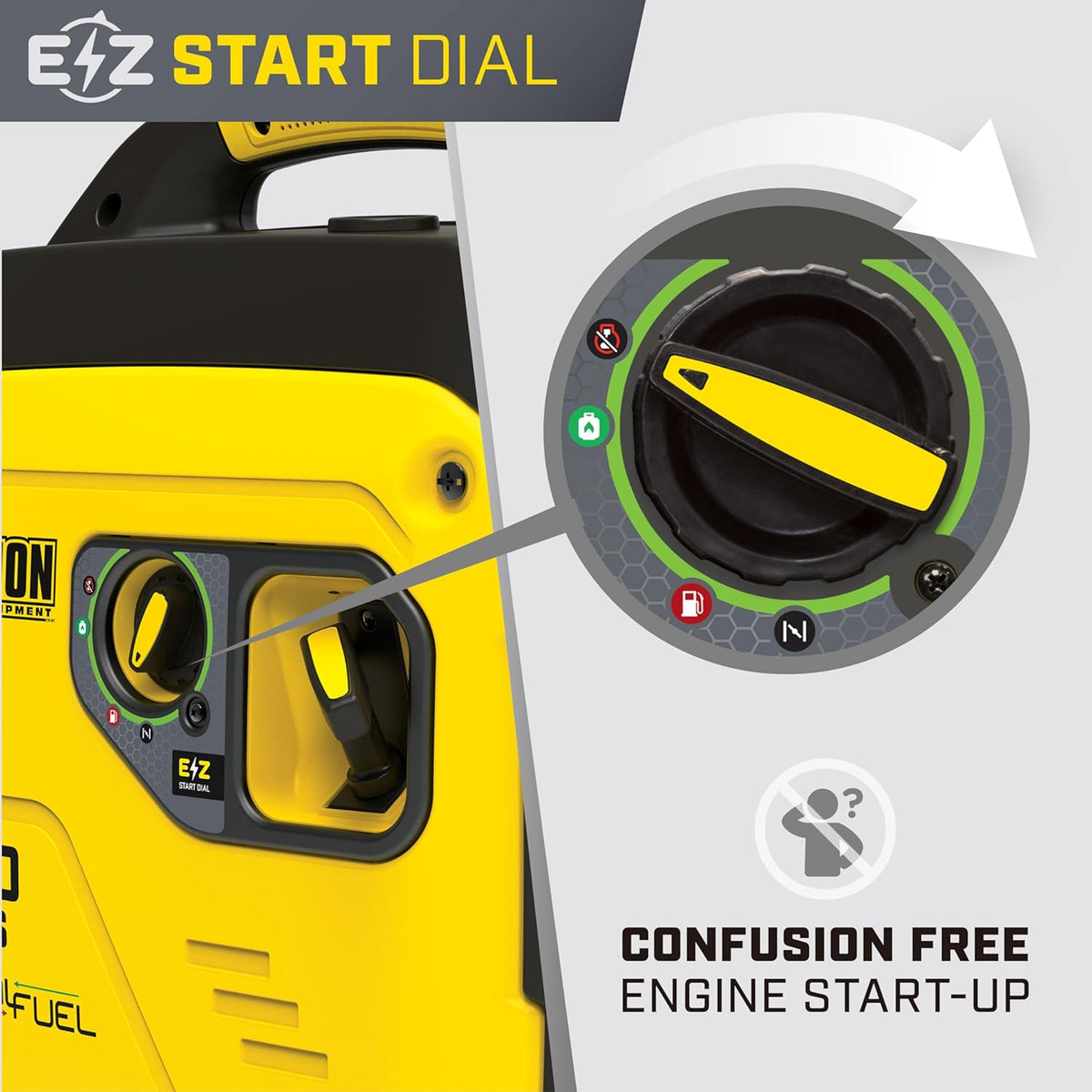 Champion Power Equipment 4000-Watt Dual Fuel RV Ready Portable Inverter Generator With CO Shield