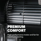 Dometic Penguin II Rooftop Air Conditioner, 11000 BTU, White - PENGUIN AC PW 410A