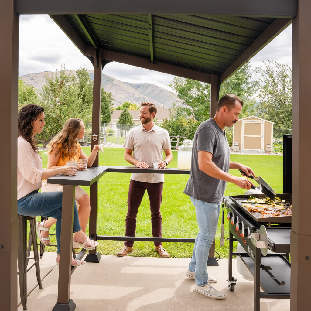 Blackstone Outdoor Griddle/Grill Pavilion, 5' x 8' - 6001