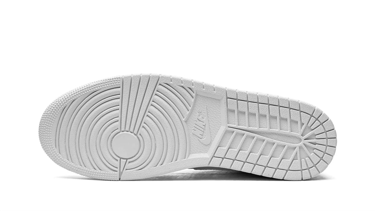 Air Jordan 1 Mid Triple White Lifestyle Shoes