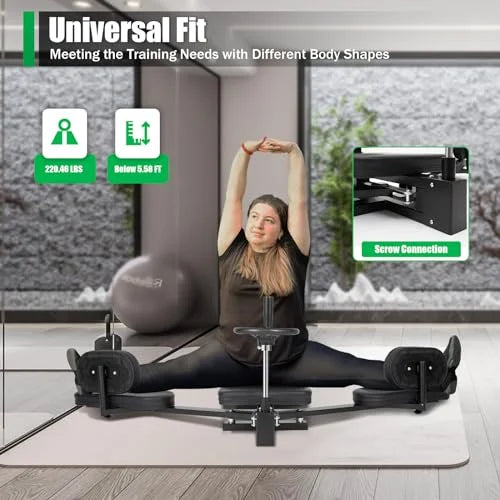 3-Bar Leg Stretcher Machine, Adjustable, 180 Degrees