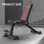 K Kingkang Adjustable Weight Bench, Foldable, 660LB