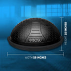 Bosu NexGen Balance Trainer 26 in 300 lb Capacity Black