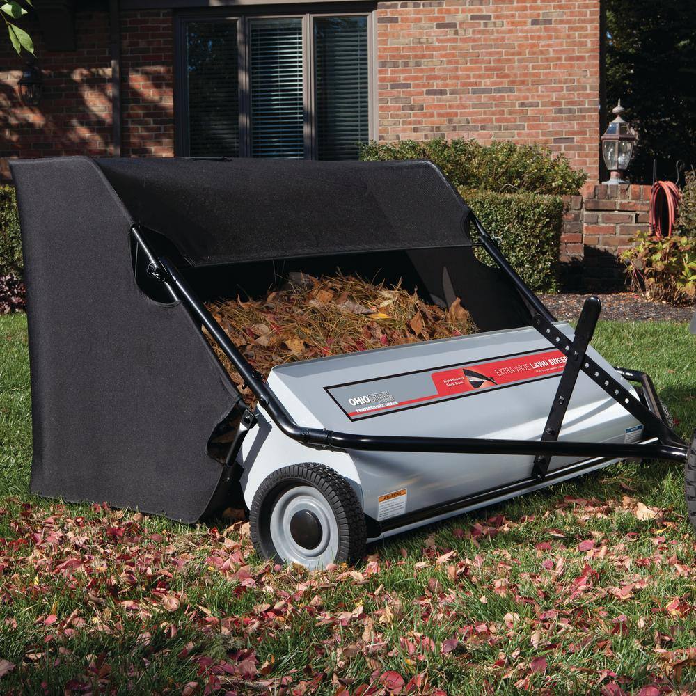 Ohio Steel Professional Grade Lawn Sweeper 50 in. 26 cu. ft. - 50SWP26
