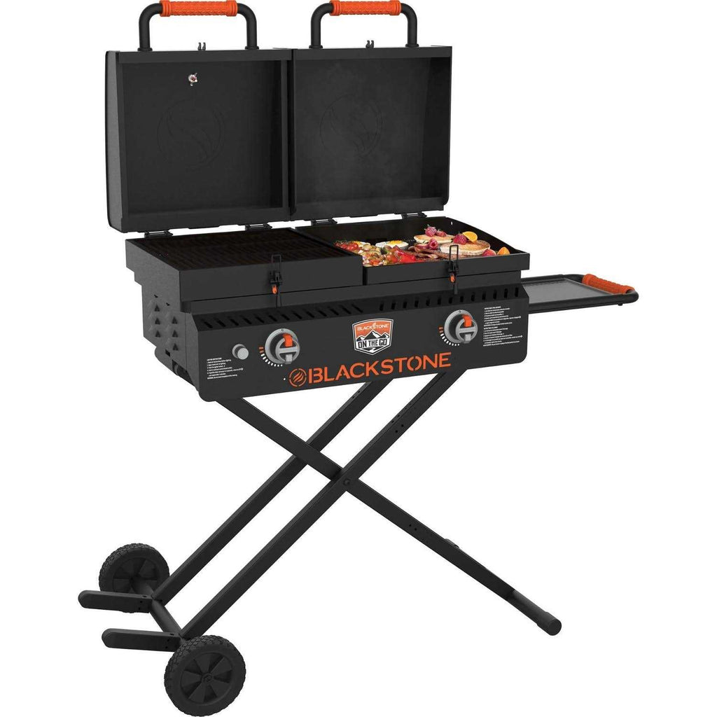 Blackstone Tailgater Grill/Griddle With 17 Inch Griddle And 17 Inch Grill Box - 1550
