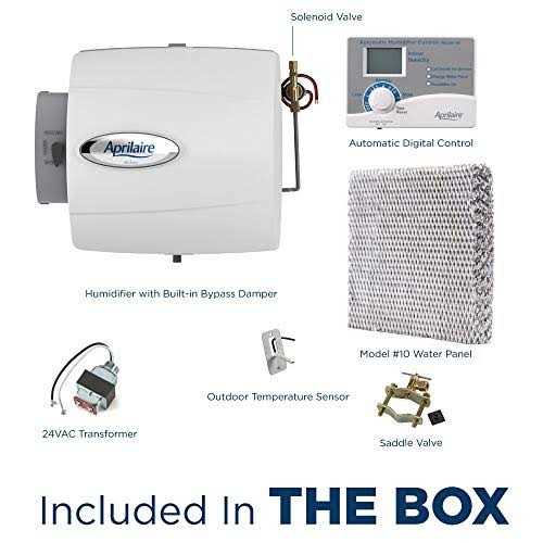 Aprilaire Whole House Furnace Humidifier, Automatic Compact - 500