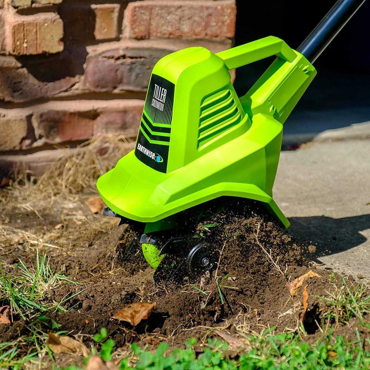 Earthwise 20-Volt 7.5-Inch Cordless Electric Garden Tiller Cultivator - TC70020IT