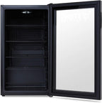 Beverage Refrigerator Cooler, 126 Cans, Right Hinge Glass Door - AB-1200