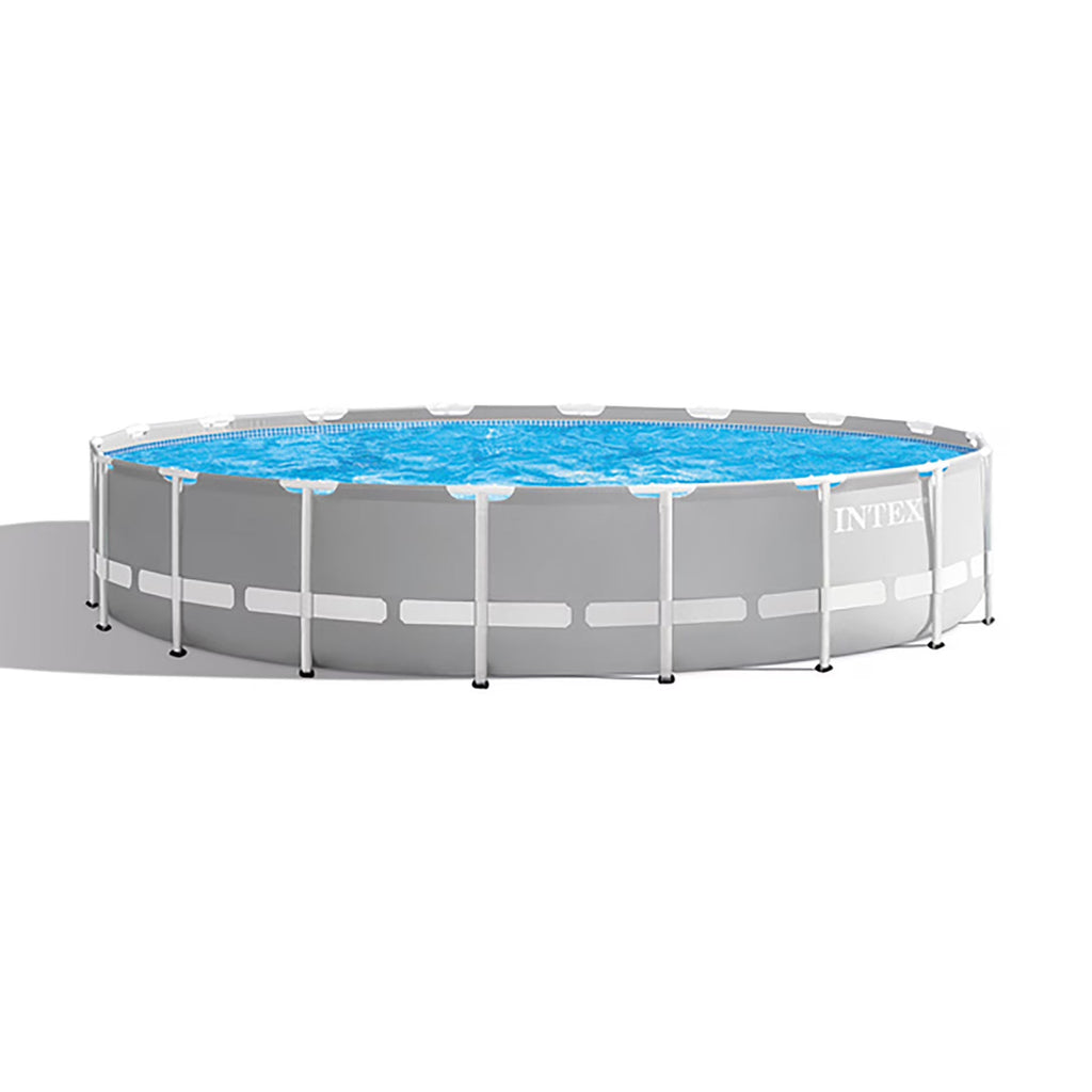 Intex Prism Frame Above Ground Swimming Pool 14ft x 42in With Pump - 26719EH