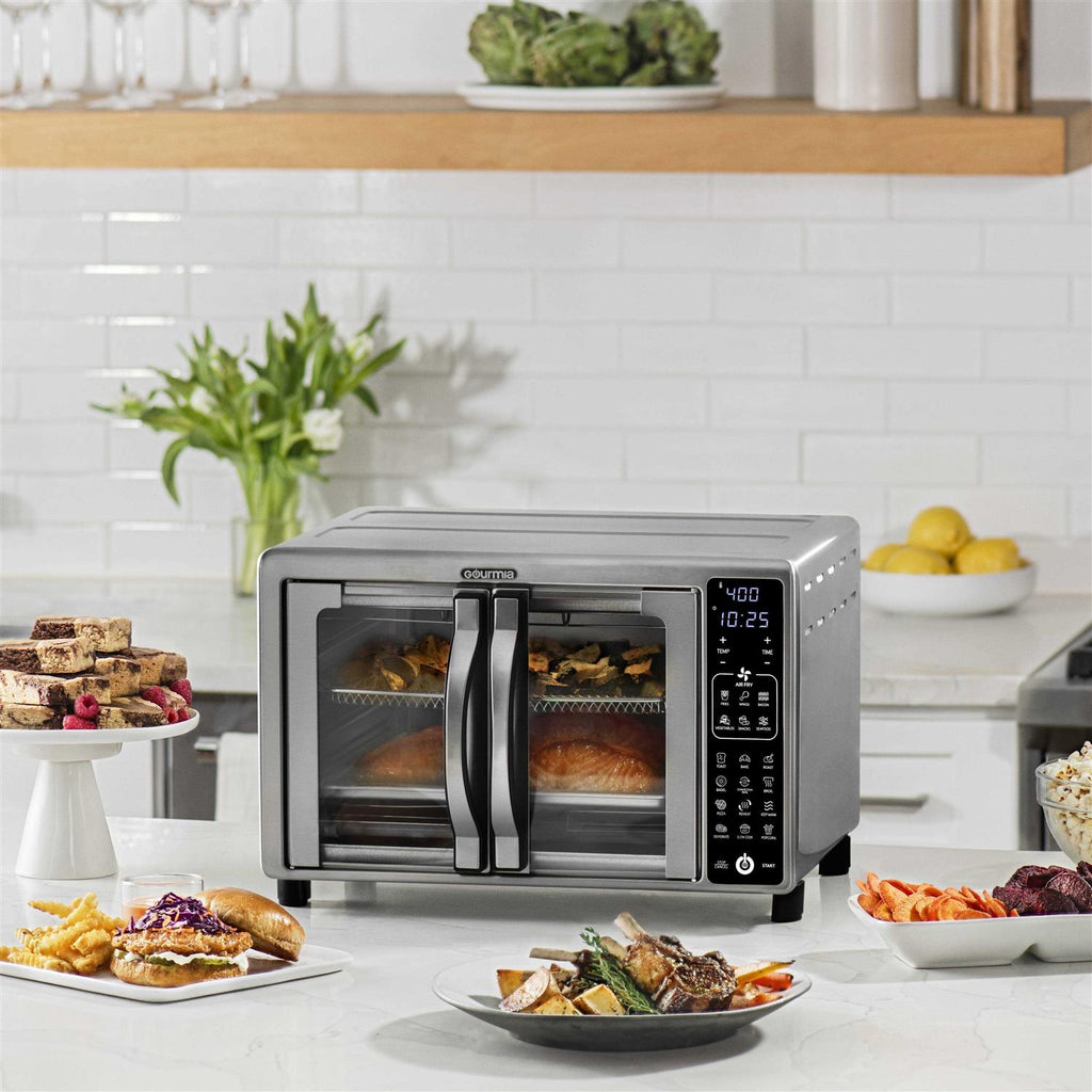 Gourmia Digital Air Fryer Toaster Oven With Single-Pull French Doors - GTF2448