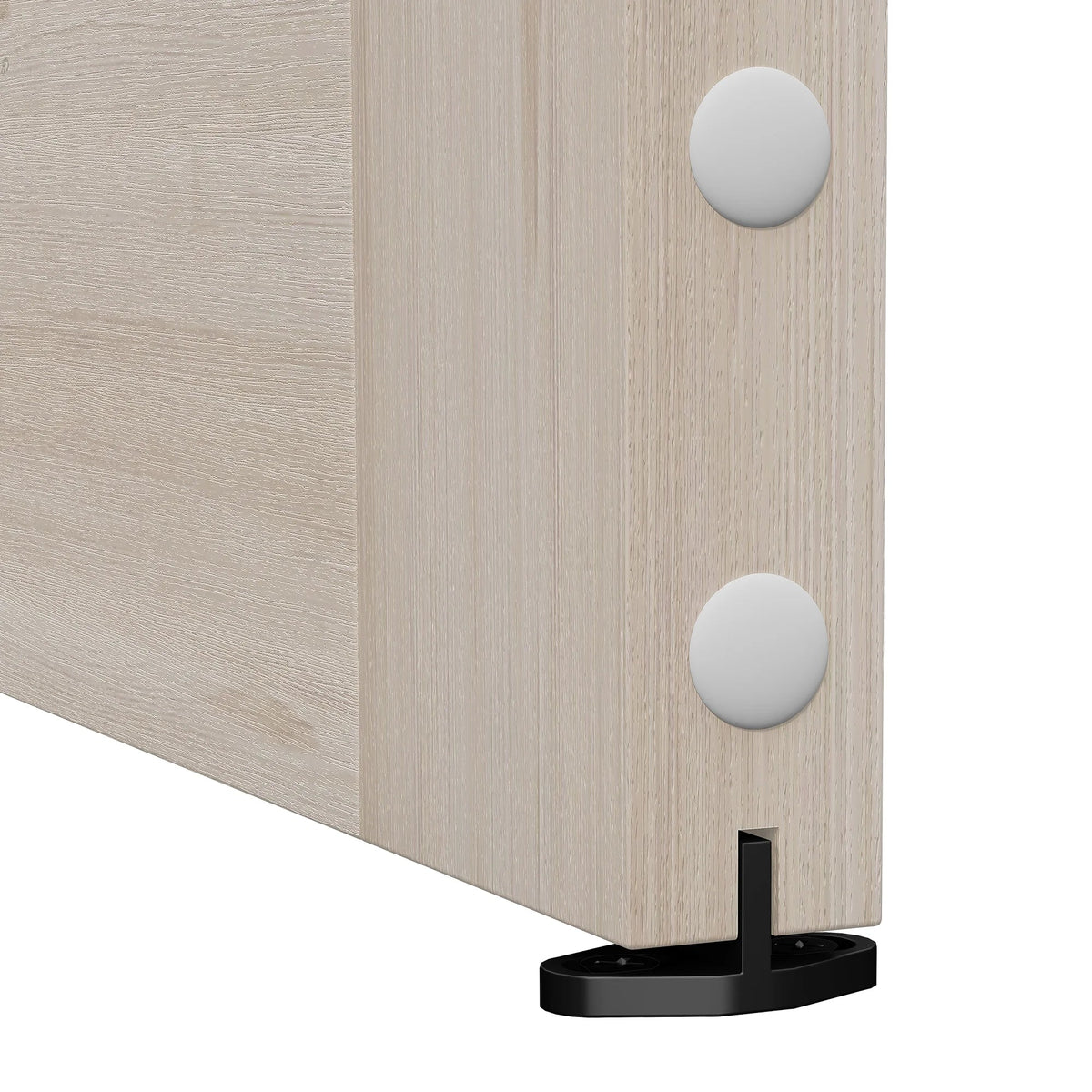 Uforic Sliding Barn Door With Hardware Kit, 48 x 84 in, Gray