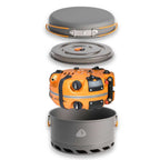 Jetboil Genesis Base Camp 2 Burner Stove System, 5-Liter Pot And 10-Inch Fry Pan