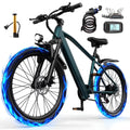 26 in Adult Electric Bike, 400W Motor, 25 MPH Top Speed, 40 Miles Range
