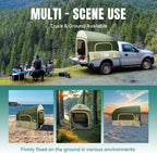 Inflatable Pickup Truck Bed Tent, 3 Person, 5.5ft-8ft