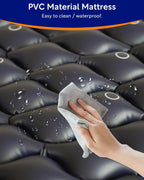 VOCIC Alternating Air Pressure Mattress Pad, Blue, 89"X38"X3", Vinyl - S34