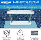 Easy Pool Step Above-Ground Swimming Pool Step To Deck - 350-lb Capacity, Up To 54-in Deep