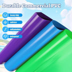 Commercial Grade Adult Water Slide With Pool, Full PVC, 21x9x12ft, 750w Blower