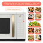 Beautiful 1.1 Cu ft 1000 Watt Sensor Microwave Oven, White Icing - BFCMS811WEST10