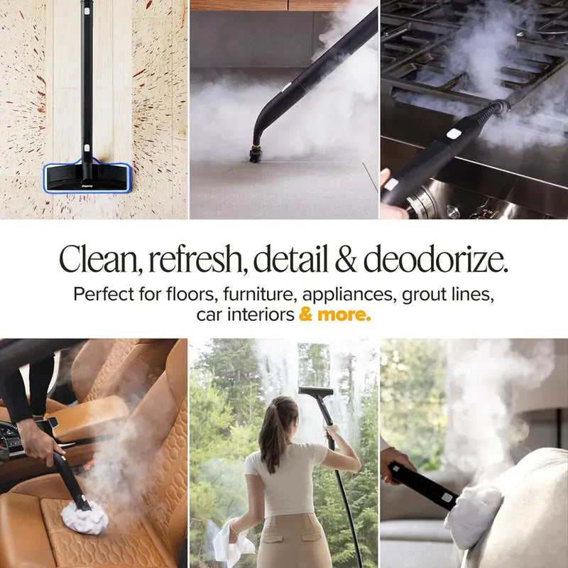 Steam Cleaner System With 17-Piece Accessory Kit - Neat Plus