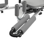 Leg Stretcher Training Machine, Steel, Gray, 330 lbs Capacity