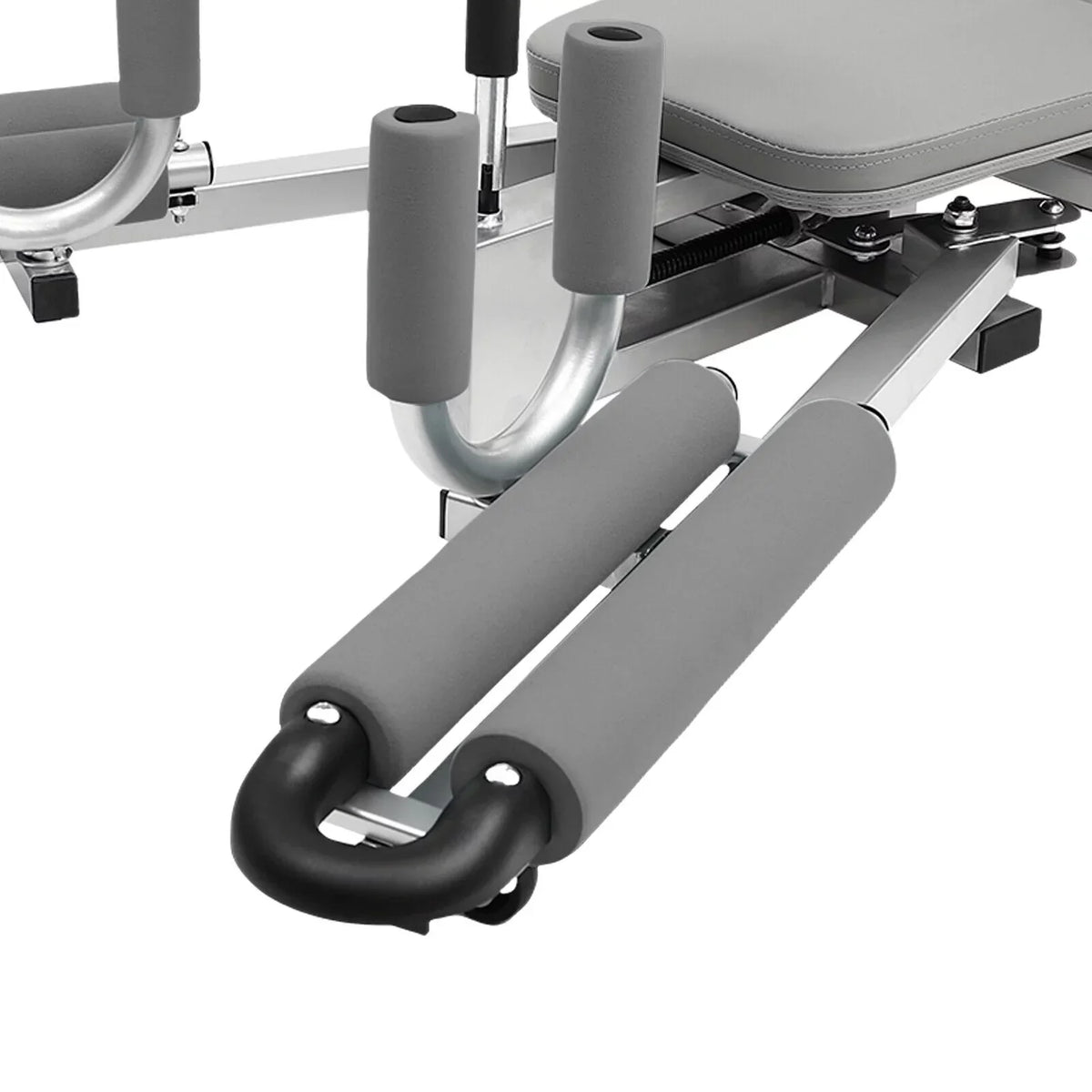 Leg Stretcher Training Machine, Steel, Gray, 330 lbs Capacity