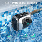 WYBOT Cordless Robotic Pool Vacuum, 150 Mins Runtime, For Inground Pools Up To 1,614 Sq.ft - C1