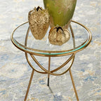 Bailey Street Home Foundry Close Side Table - 22.25 inches Tall x 18.5 inches Wide - 182-Bel-4637222
