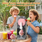 Soft Serve Ice Cream And Slushy Maker - Compact Frozen Treat Appliance