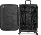 U.S. Traveler Expandable Softside Luggage, Navy, 31in Checked Large - Aviron Bay