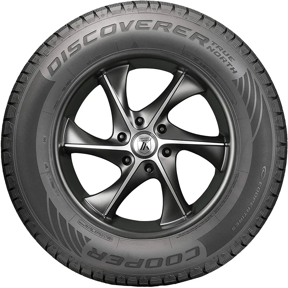 Cooper Discoverer True North Studless Winter Tires, Pair Of 2, 225/60R17 99T - Discoverer True North