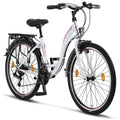 Licorne Urban City Bike, Aluminum Frame, 24.0 Inches/26.0 Inches/28.0 Inches - Stella Premium