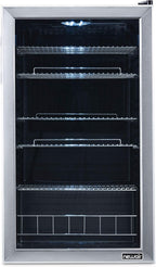 Beverage Refrigerator Cooler, 126 Cans, Right Hinge Glass Door - AB-1200
