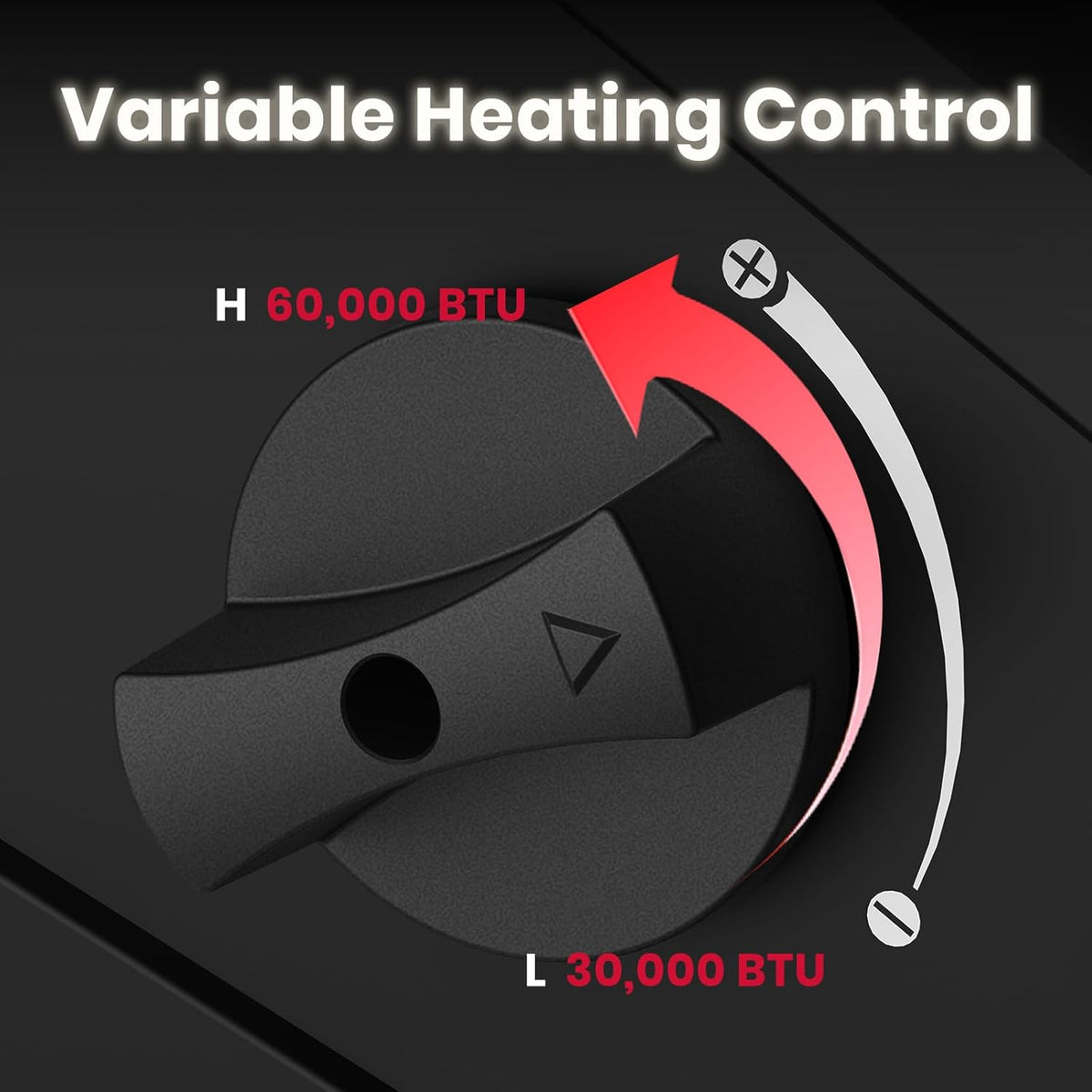 GASLAND Propane Forced Air Heater 60 000 BTU - FlameJet