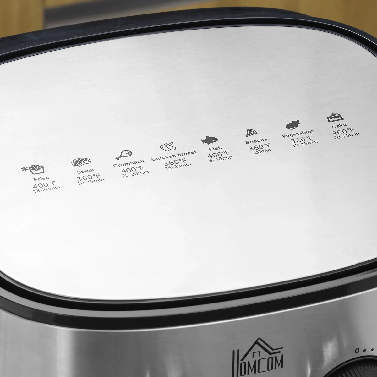 6.9 Quart 1700W Air Fryer Oven With 360-Degree Air Circulation And Nonstick Basket