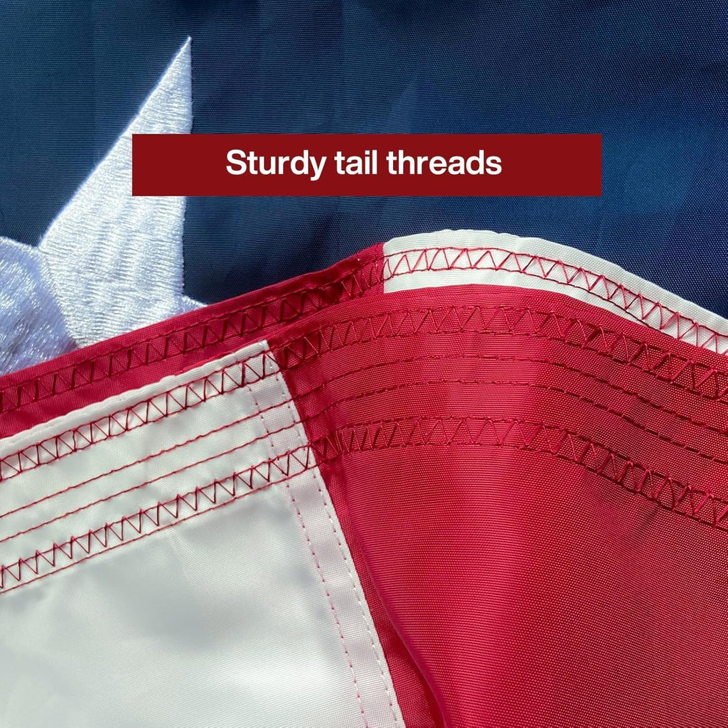 American Flag 15x25 ft Heavy Duty 420D Polyester With 6 Brass Grommets