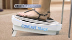 Leg Exercise Machine With 2-Speed Wireless Remote Control