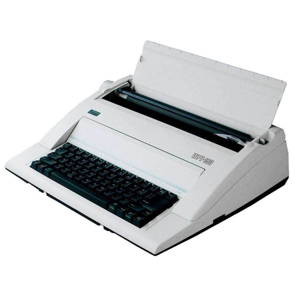 Nakajima Electronic Typewriter, 13-Inch Carriage, 9-Inch Print Width - WPT-150