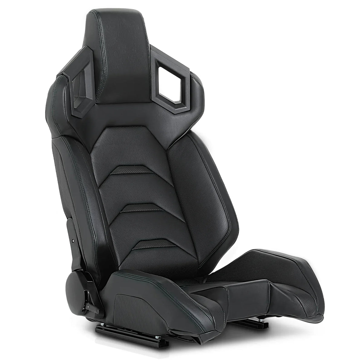 Magshion Racing Simulator Game Seat With Adjustable Slide, Black